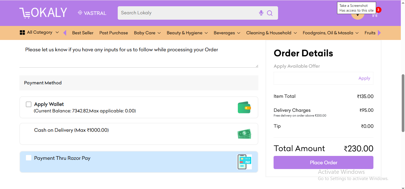 Online Payment